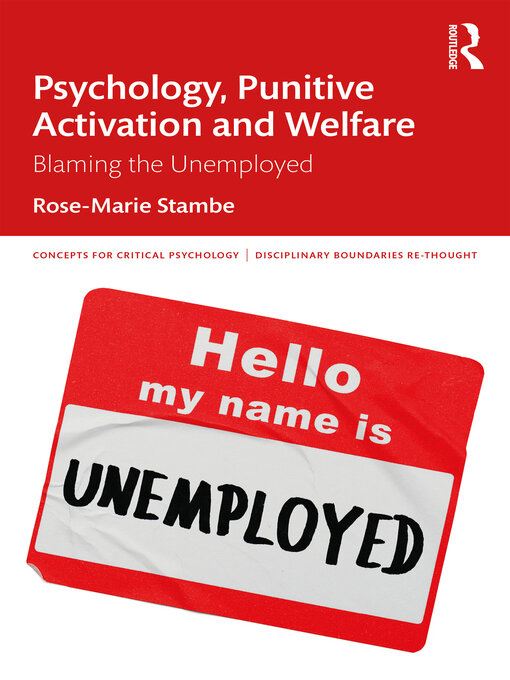 Title details for Psychology, Punitive Activation and Welfare by Rose-Marie Stambe - Wait list